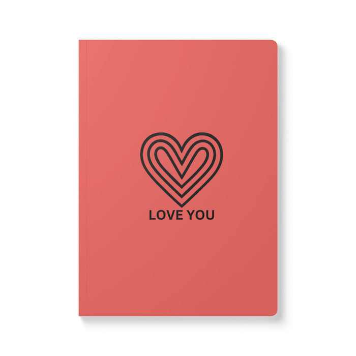 Love You Softcover Journal