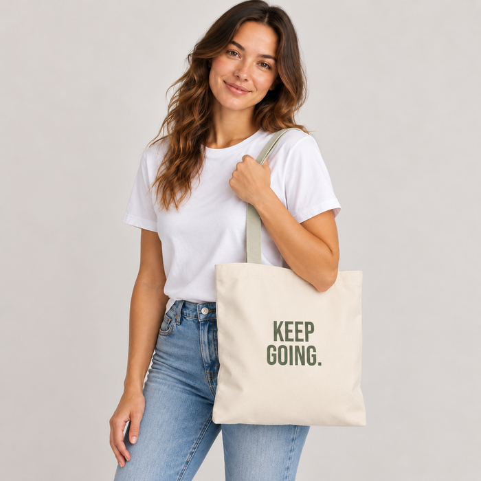 Keep Going Tote Bag