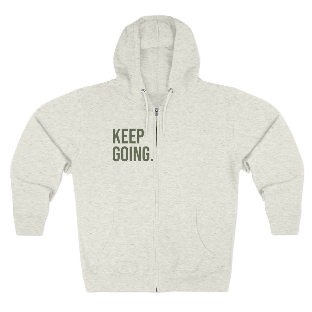 Keep Going Zip Hoodie