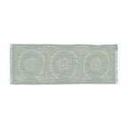Green Medallion Scarf