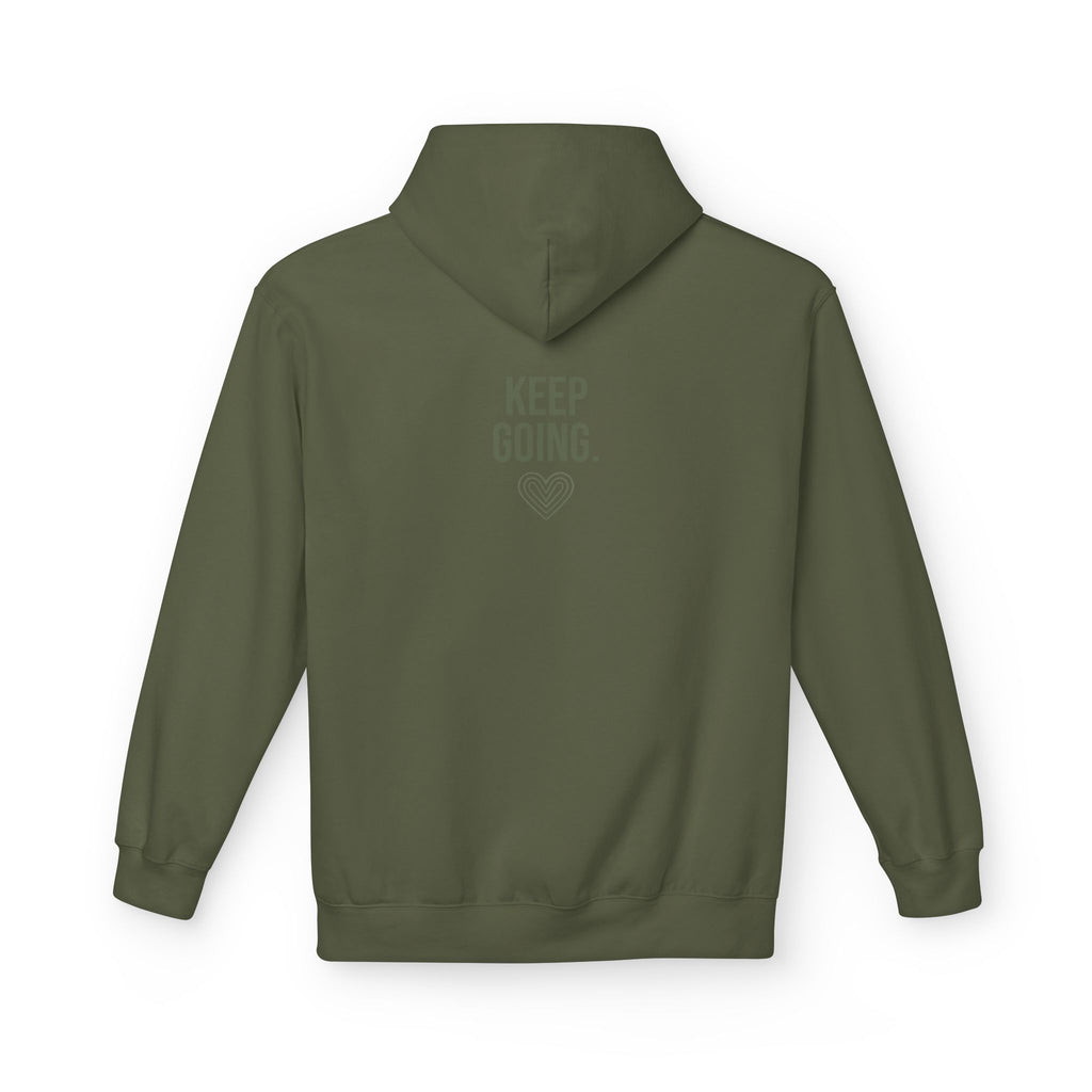 Keep Going Heart Hoodie