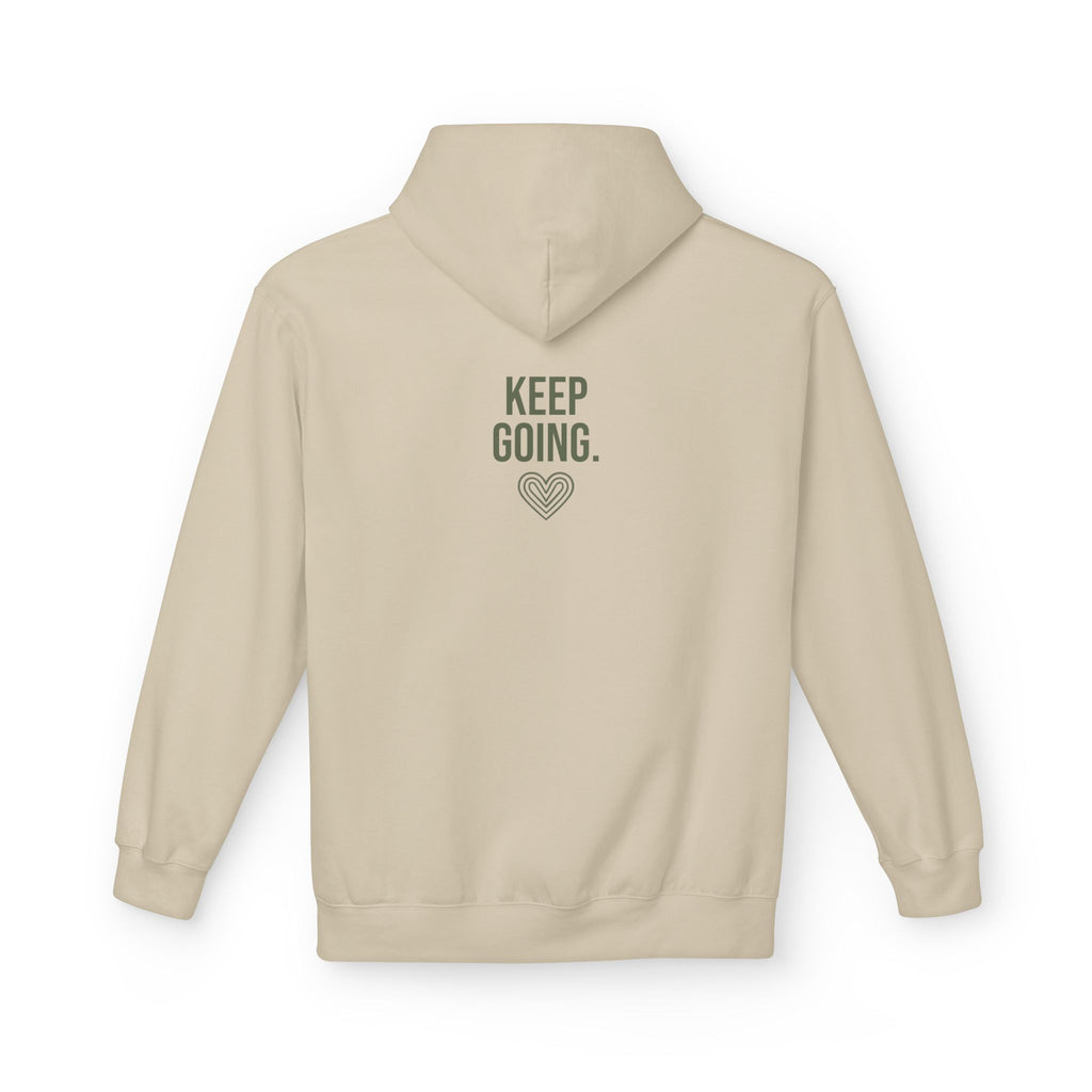 Keep Going Heart Hoodie