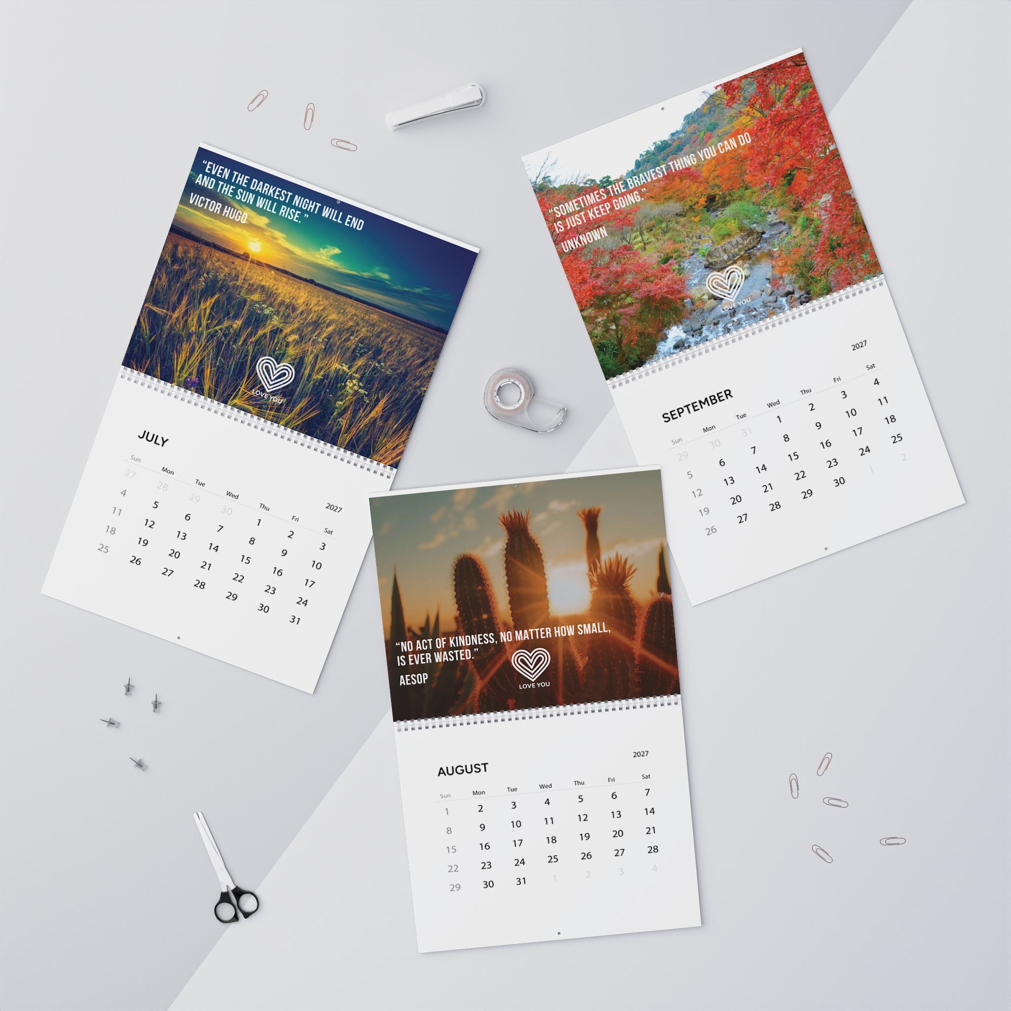 2027 Wall Calendar