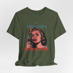 Whine Wine Pronouns T-Shirt