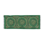 Green Medallion Scarf