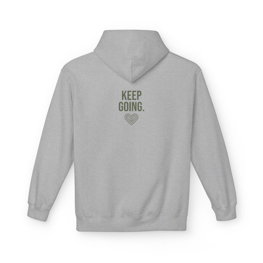 Keep Going Heart Hoodie
