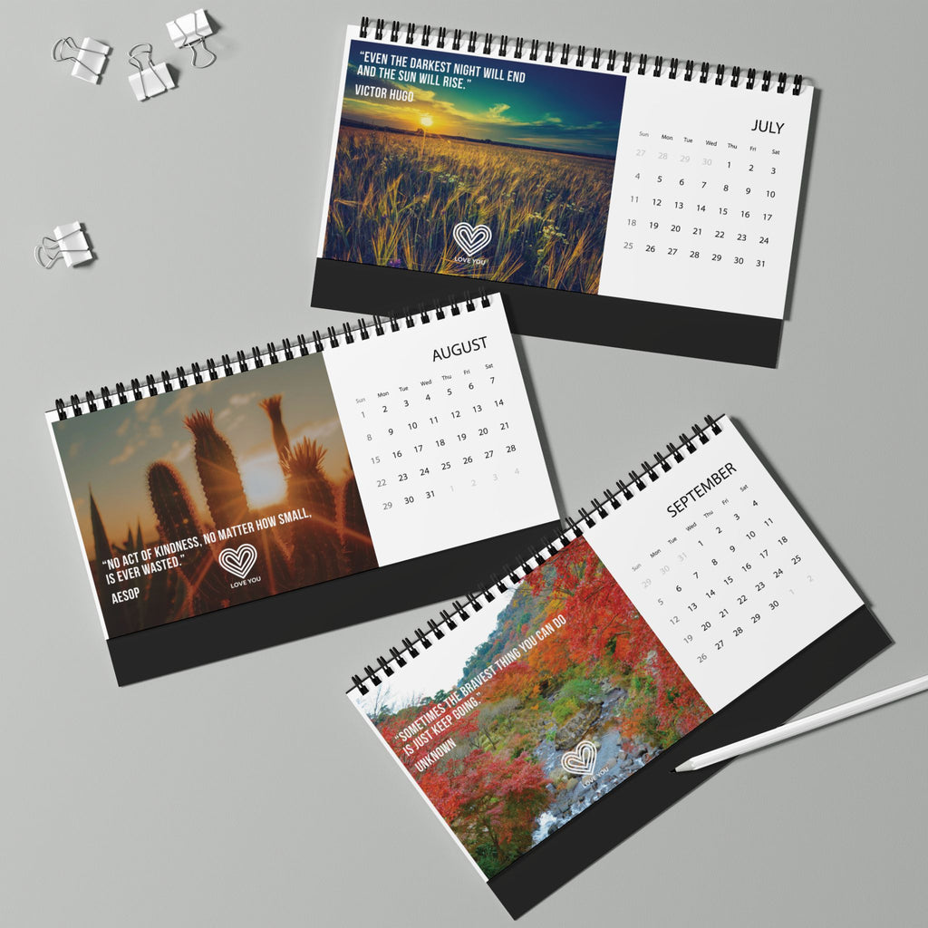 2027 Desktop Calendar