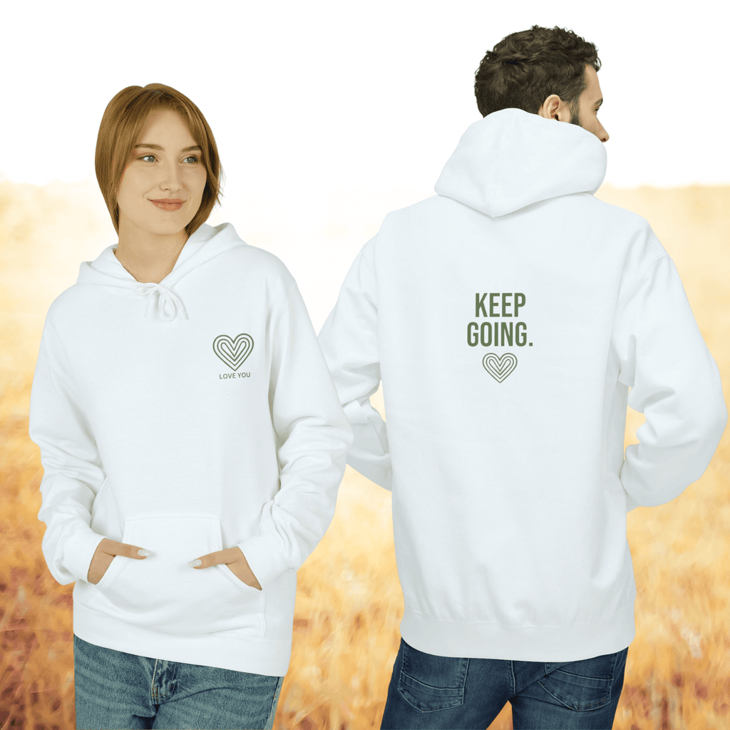 Keep Going Heart Hoodie