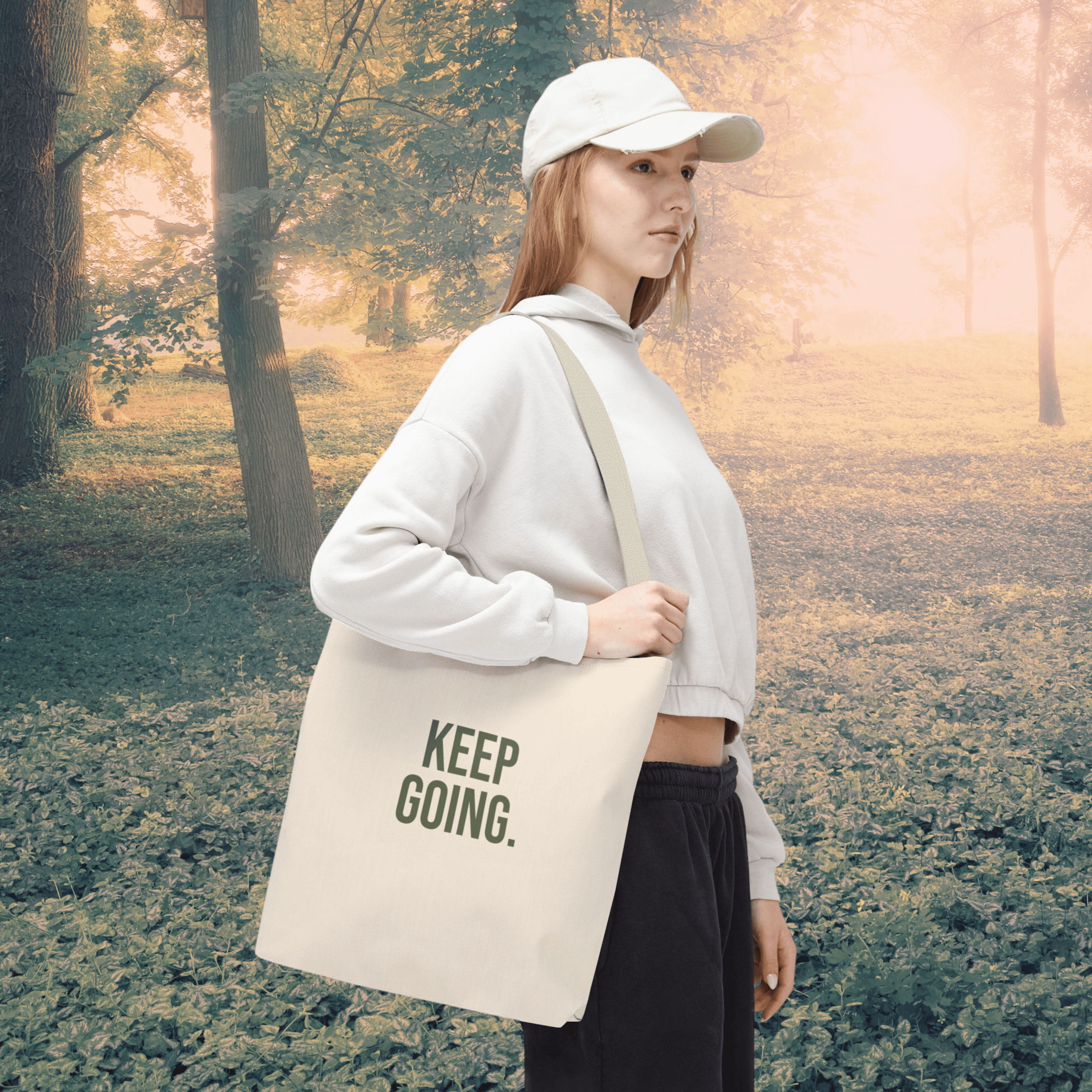 Keep Going Tote Bag