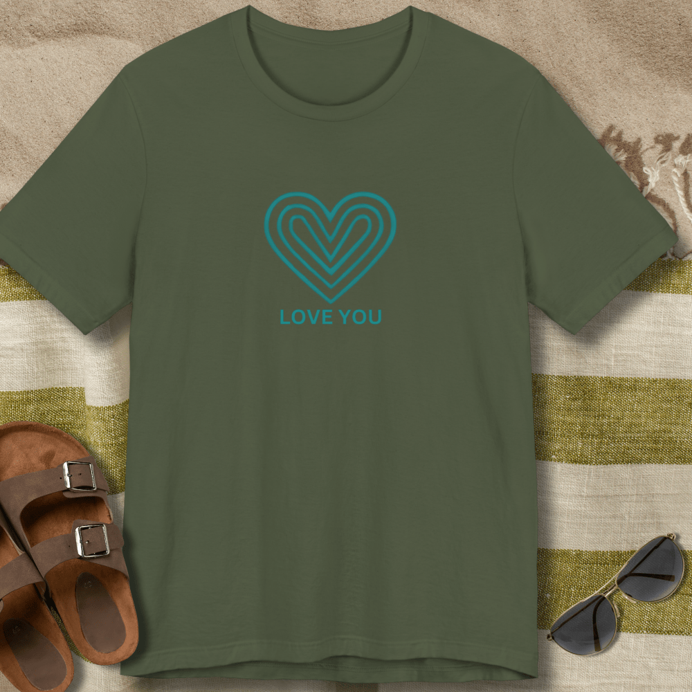 Love You Heart T-Shirt