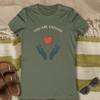 Women's Retro You Are Enough T-Shirt