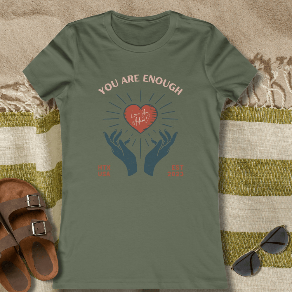 Women's Retro You Are Enough T-Shirt