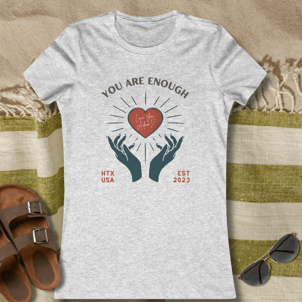 Women's Retro You Are Enough T-Shirt