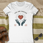 Women's Retro You Are Enough T-Shirt