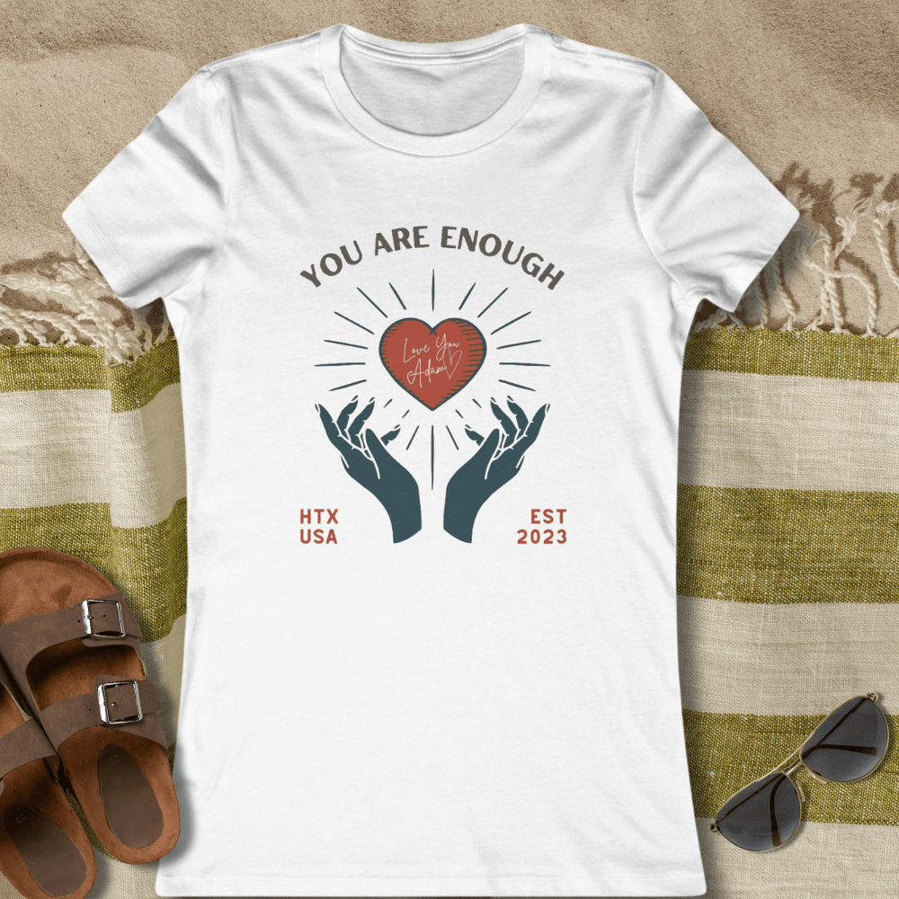 Women's Retro You Are Enough T-Shirt