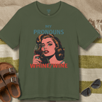 Whine Wine Pronouns T-Shirt