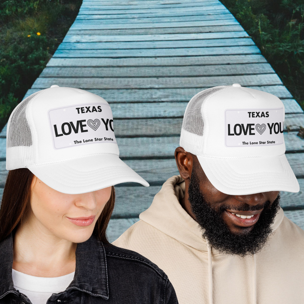 テキサス "Love You" トラッカーキャップ