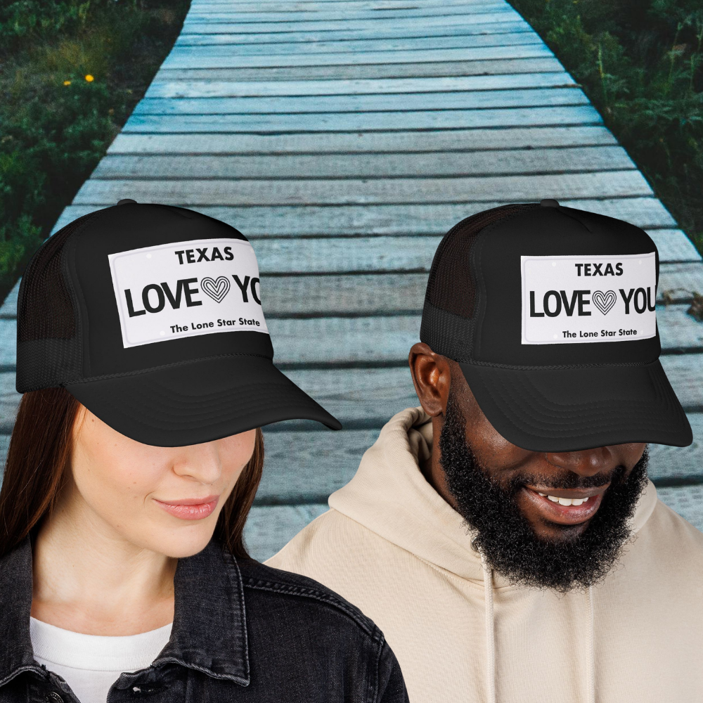 Texas "Love You" Trucker Cap
