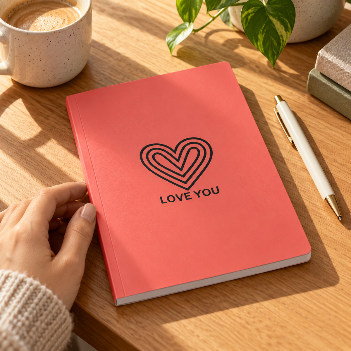 Love You Softcover Journal