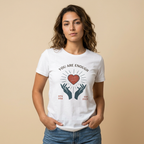 Women's Retro You Are Enough T-Shirt