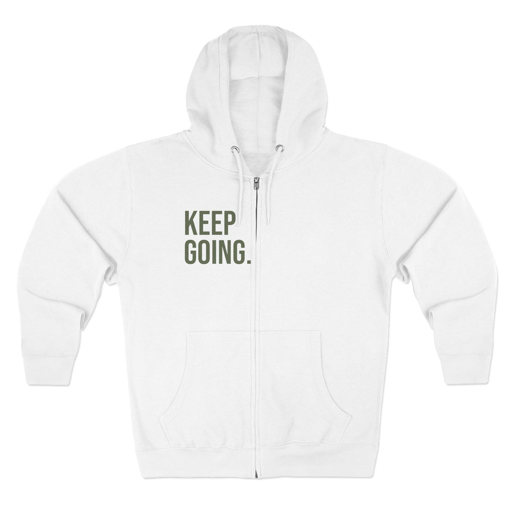 Keep Going Zip Hoodie