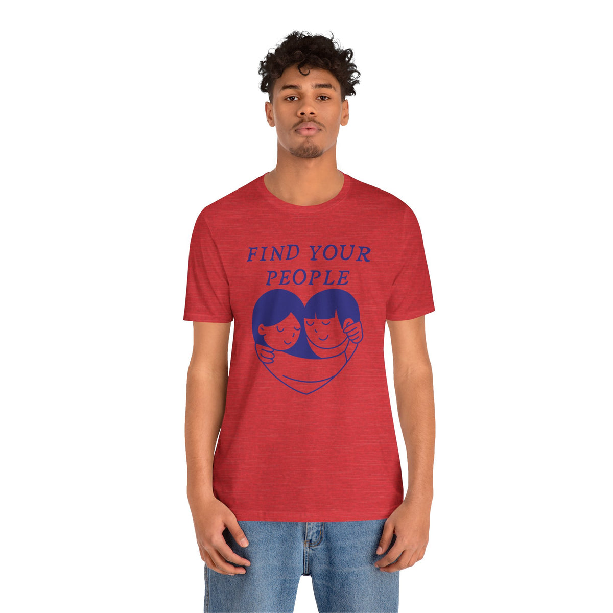 Find Your People Heart T-Shirt