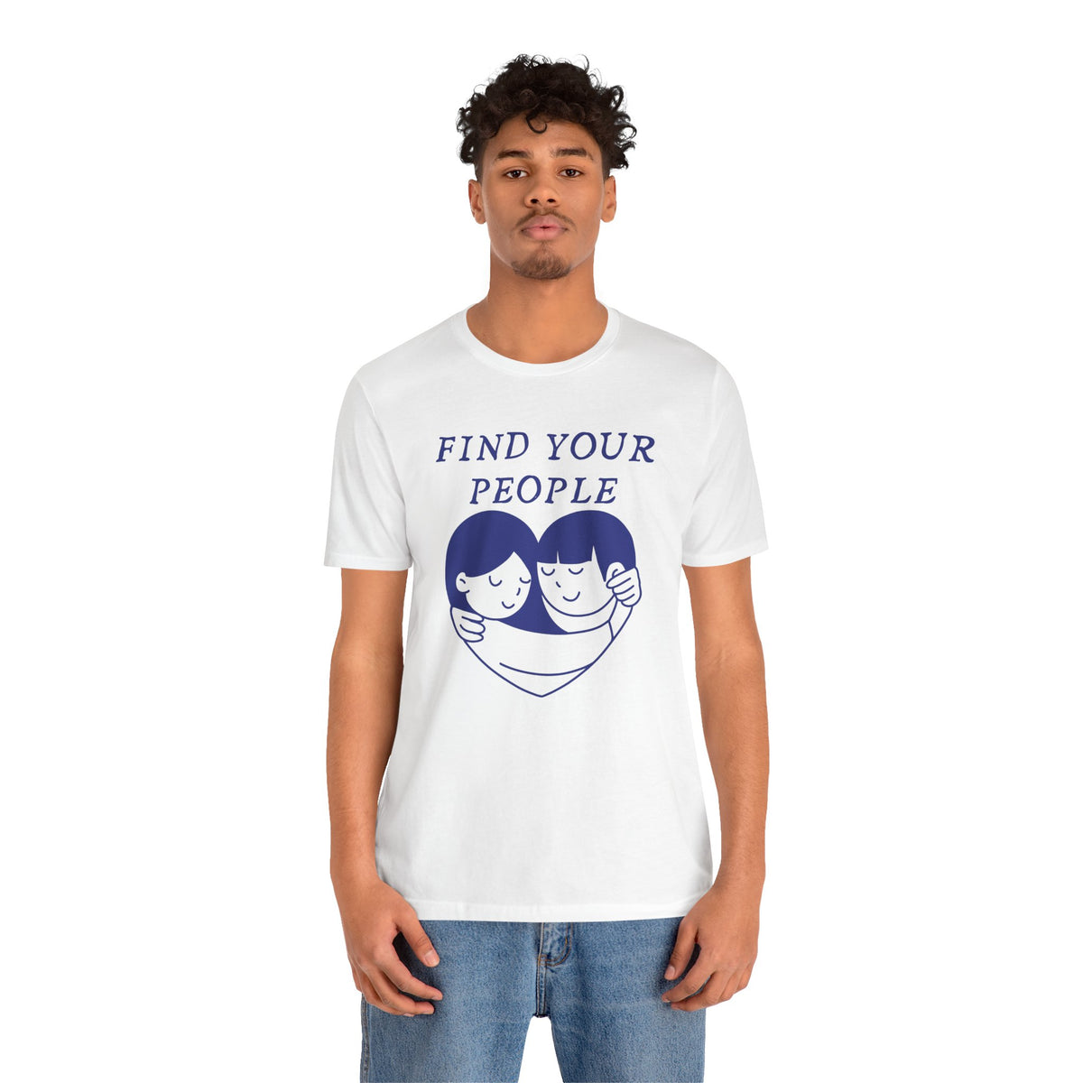 Find Your People Heart T-Shirt