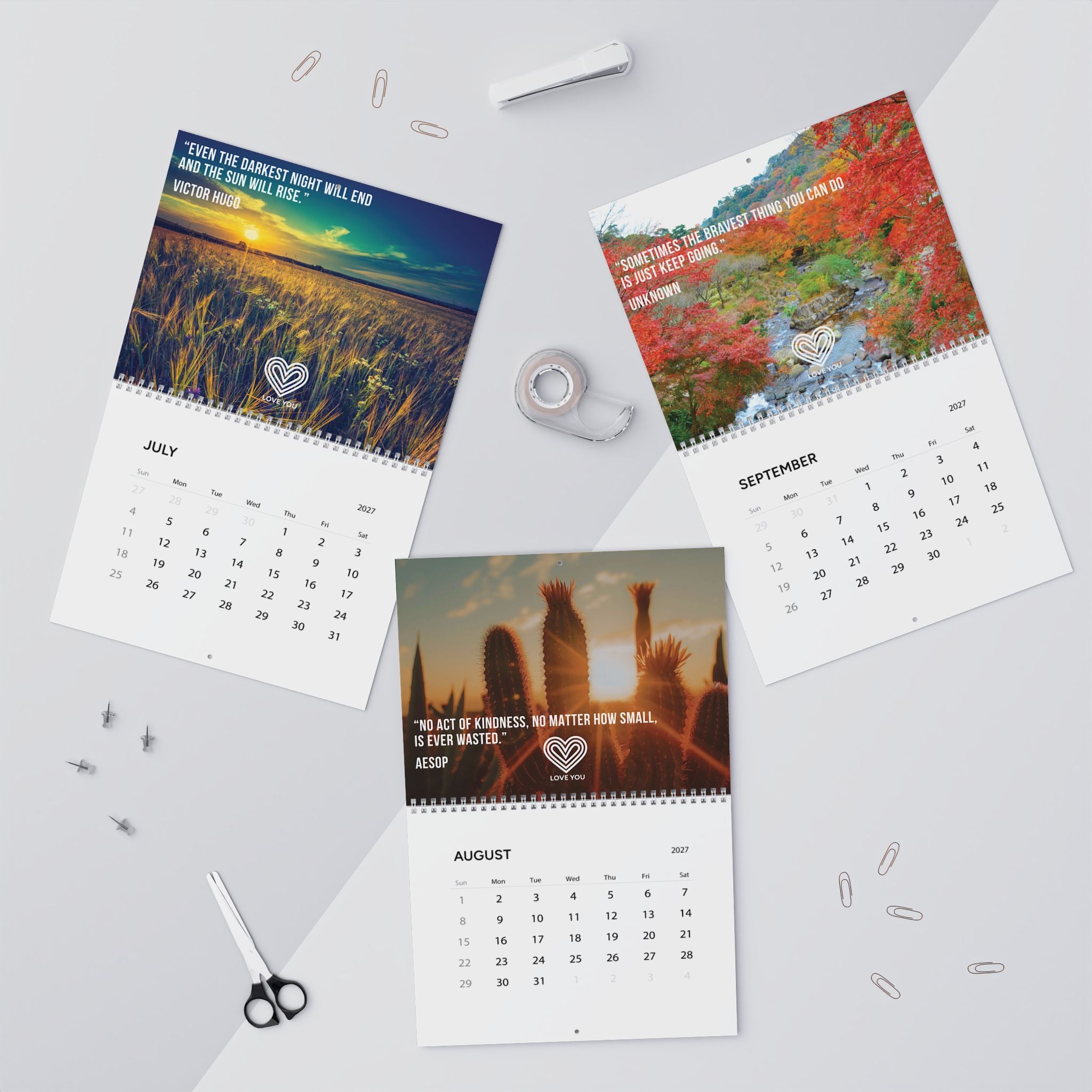 2027 Wall Calendar