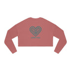 Love You Cropped Sweatshirt