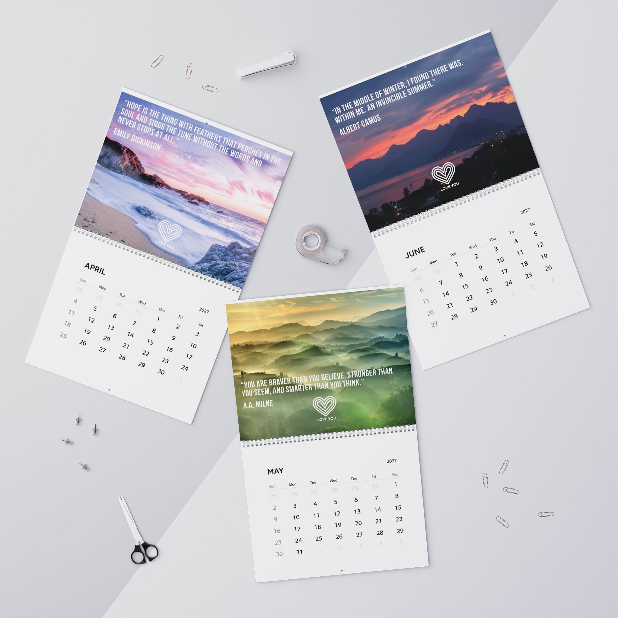 2027 Wall Calendar