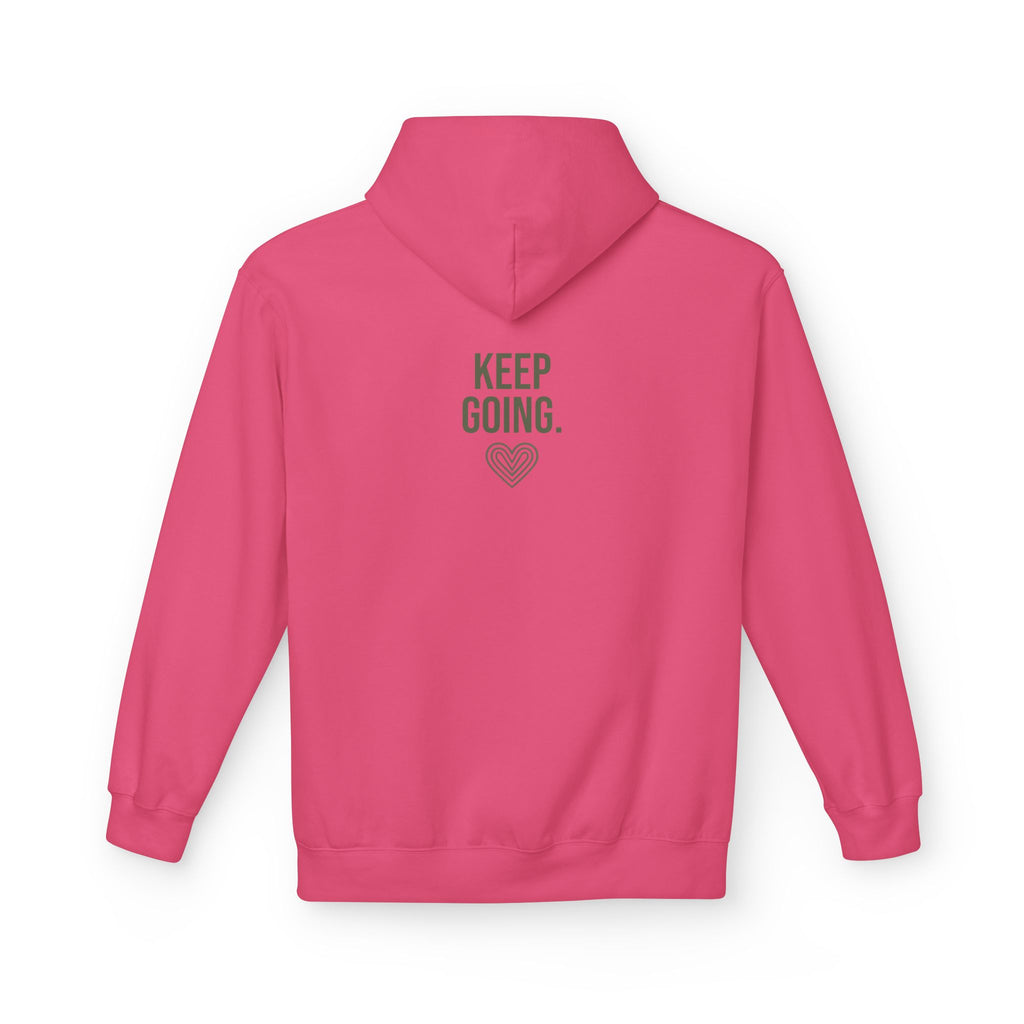 Keep Going Heart Hoodie